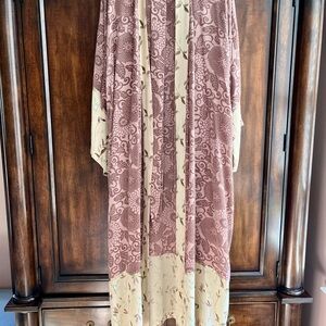Like new Soft Surroundings Silk Kimono, S L